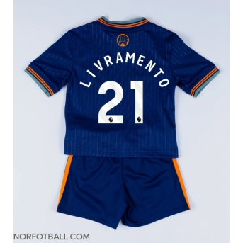 Billige Fotballdrakt Newcastle United Tino Livramento #21 Replika Tredjedraktsett Barn 2025-26 Kortermet (med bukser)